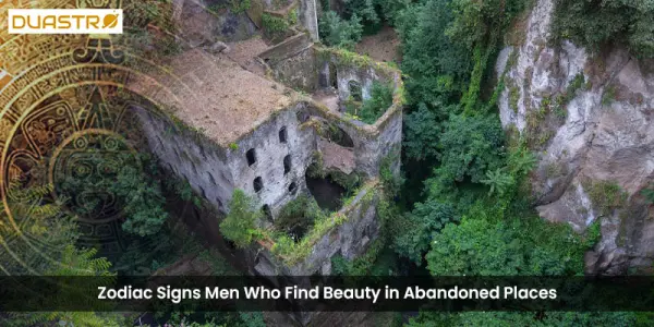 Zodiac Signs Men Who Find Beauty in Abandoned Places